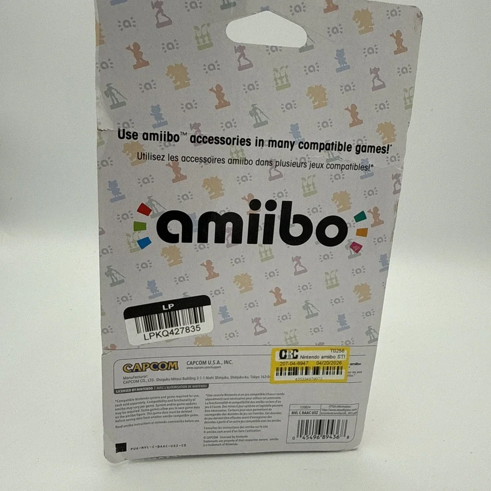 KIMBERLY Nintendo Amiibo Wii U Switch 3DS US Edition Street Fighter 6 Capcom